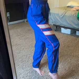 Thrifted tracksuit pants. Cute&comfy blue pants